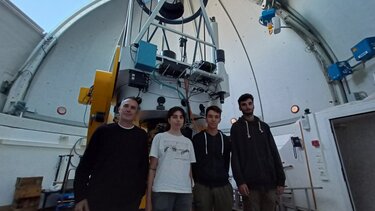 Οι μικροί αστρονόμοι και τα βράδια στον Σκίνακα