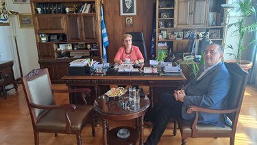 Στην Μ. Λιονή ο Πρόεδρος της Κρητικής Ομοσπονδίας Αυστραλίας - Ν. Ζηλανδίας