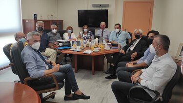 Συνάντηση με όλες τις υγειονομικές μονάδες της Κρήτης για το νέο ΔΥΠΕάρχη