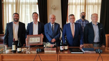 Αντιπροσωπεία αυτοδιοικητικών στελεχών της Ημαθίας στη Λότζια