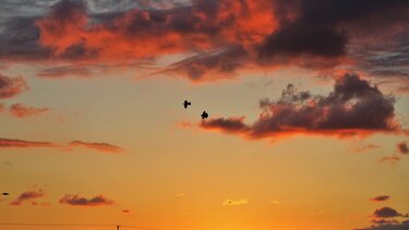 Μαγεύουν τα χρώματα της ανατολής του ήλιου!