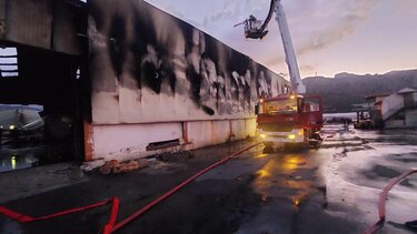 Στα χέρια των αστυνομικών ο 48χρονος για τον εμπρησμό στη βιοτεχνία ξυλείας