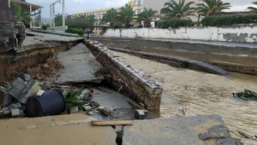 Κακοκαιρία Eva: Έκτακτη ενημέρωση από την Πολιτική Προστασία το απόγευμα