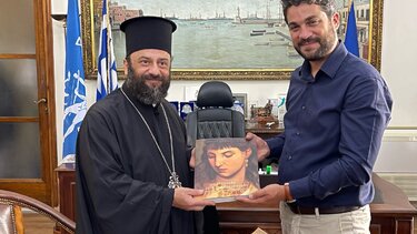 Στο Δημαρχείο Χανίων, ο Μητροπολίτης Νέας Ζηλανδίας