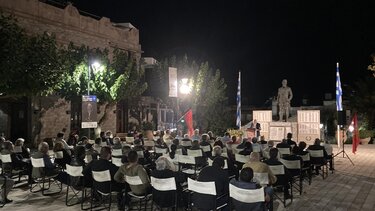 Στα Ανώγεια μίλησε ο Θανάσης Παφίλης