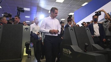 Σε περίπτερα της ΔΕΘ ο πρωθυπουργός, Κυριάκος Μητσοτάκης