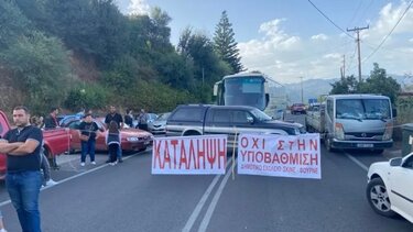 Νέοι αποκλεισμοί δρόμων για το σχολείο στα Χανιά