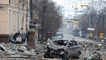 Τουλάχιστον 4 τραυματίες από ρωσικό βομβαρδισμό στο Χάρκοβο