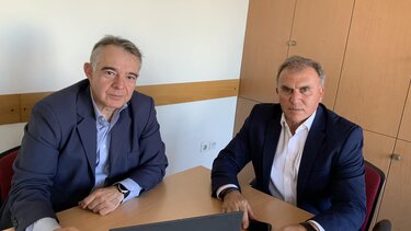 Συνάντηση του Δημάρχου Ιεράπετρας με τον Γενικό Διευθυντή του δικτύου «Βιώσιμη Πόλη»