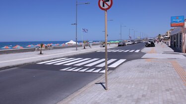 Συνεχεια διαγραμμίσεων σε τμήματα οδών στο Ρέθυμνο