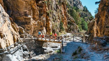 Κλείνει, λόγω καιρού, το Φαράγγι της Σαμαριάς