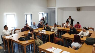 Επίσκεψη κλιμακίου του ΚΚΕ στις φοιτητικές εστίες στο Ρέθυμνο