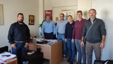 Συνάντηση Σωκράτη Βαρδάκη με εκπροσώπους εργαζομένων ΟΤΑ