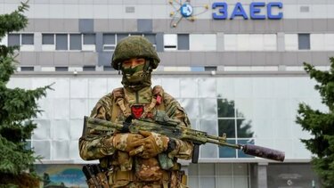 Ουκρανικές οβίδες στο κατεχόμενο τμήμα της Ζαπορίζια