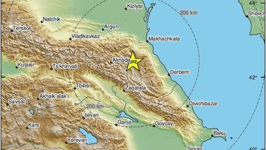 Σεισμός μεγέθους 5,5 Ρίχτερ στον Καύκασο