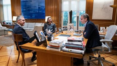 Κυρ. Μητσοτάκης: Συνάντηση με τον απερχόμενο Τούρκο πρέσβη
