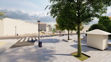 Ξεκινάει η δημιουργία Open Mall στην Πλατεία 1866, στα Χανιά