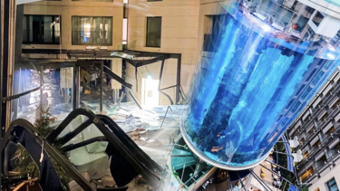 Έκρηξη ενυδρείου στο Βερολίνο: Καταγράφηκε σαν να έγινε σεισμός 