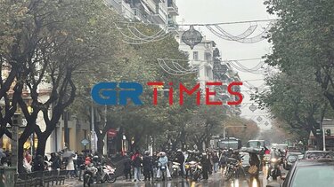 Μηχανοκίνητη πορεία αντιεξουσιαστών στο κέντρο της Θεσσαλονίκης