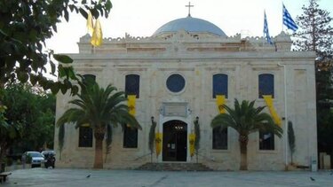 Στην προηγιασμένη Θεία Λειτουργία στον Άγιο Τίτο η χορωδία της Σχολή Βυζαντινής Μουσικής 