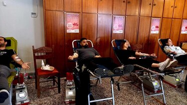 Επιτυχημένη η εθελοντική αιμοδοσία στην Αγία Τριάδα