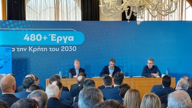 "Η Κρήτη του 2030" - Ο Πρωθυπουργός στην παρουσίαση του Αναπτυξιακού Προγράμματος 