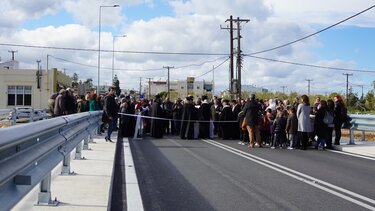 Γ. Κεφαλογιάννης: "Παράδειγμα θεσμικής συνεργασίας η γέφυρα του Σταυρωμένου"