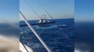 Βίντεο από την παρενόχληση των Τούρκων σε σκάφος του Λιμενικού στο Φαρμακονήσι
