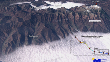 Δημιουργία ομίχλης ακτινοβολίας σε Φλώρινα και Νευροκόπι δείχνει ο δορυφόρος Sentinel 2