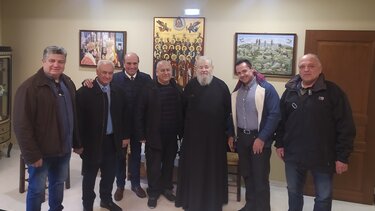 Στη Μητρόπολη Κυδωνίας αντιπροσωπεία του Συνδέσμου Φίλων Διεθνούς Ένωσης Αστυνομικών