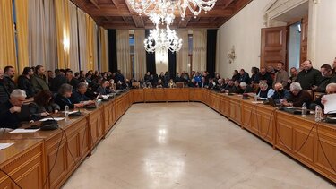 Τέμπη: Αναβολή της συνεδρίασης του Δ.Σ. Ηρακλείου - Τα συλλυπητήρια Λαμπρινού 