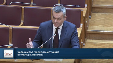 Χ.Μαμουλάκης: Καταστροφικό το μέτρο της Κυριακάτικης λειτουργίας για τις μικρές επιχειρήσεις