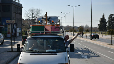  Μηχανοκίνητη πορεία μελισσοκόμων στους δρόμους της Λάρισας