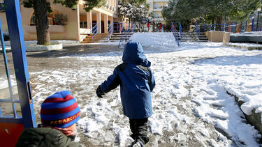 Η κακοκαιρία "Μπάρμπαρα" κλείνει σχολεία στην Κρήτη - Η νεότερη απόφαση για το Ηράκλειο