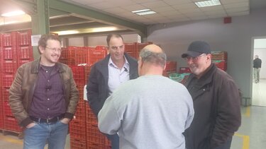 Με επιτυχία η περιοδεία του ΚΚΕ στην Ιεράπετρα με επικεφαλής τον Ρίζο Μαρούδα