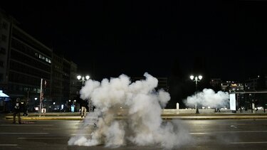 Αποκαταστάθηκε η κυκλοφορία των οχημάτων στο κέντρο της Αθήνας