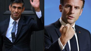 Σύνοδος Μακρόν και Σούνακ στο Παρίσι 