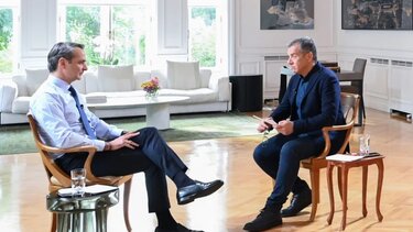 Θεοδωράκης: "Νιώθω πως ρώτησα τον Μητσοτάκη ό,τι έπρεπε να ρωτήσω"