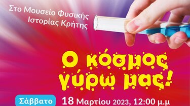 "Ο κόσμος γύρω μας" στο Μουσείο Φυσικής Ιστορίας