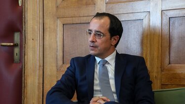 Στην Αθήνα ο πρόεδρος της Κύπρου Ν. Χριστοδουλίδης