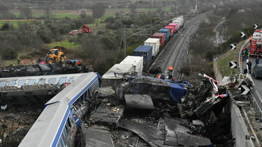 Τέμπη: Ολοκληρώνεται η επιχείρηση έρευνας στον τόπο του δυστυχήματος