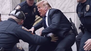 Η τεχνητή νοημοσύνη "συνέλαβε" τον Ντόναλντ Τραμπ!