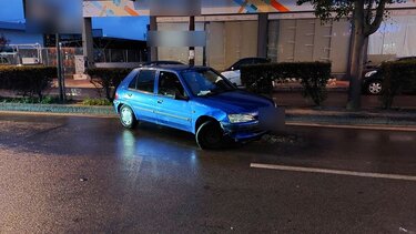 Τροχαίο ατύχημα στην 62 Μαρτύρων: Συγκρούστηκαν δύο αυτοκίνητα 