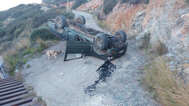 Μπαράζ τροχαίων στην Κρήτη