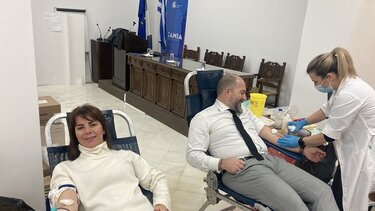Με μαζική συμμετοχή η αιμοδοσία του Επιμελητηρίου Χανίων