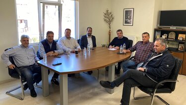 Συνάντηση Γιάννη Κεφαλογιάννη με τον Δήμαρχο Αγίου Βασιλείου