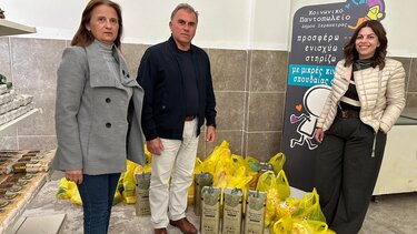 Στο Κοινωνικό Παντοπωλείο και στη Δομή Φιλοξενίας Ηλικιωμένων ο Δήμαρχος Ιεράπετρας