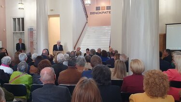 Π. Παυλόπουλος: "Ο Σπ. Μουστακλής, σύγχρονος νεομάρτυρας της δημοκρατίας"