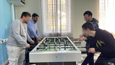 Σε προνοιακές δομές της πόλης, ο Δήμαρχος Χανίων, Π. Σημανδηράκης