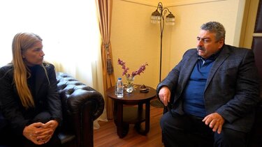 Με τον αντιπεριφεριάρχη και τον δήμαρχο Χανίων συναντήθηκε η Σ. Βολουδάκη